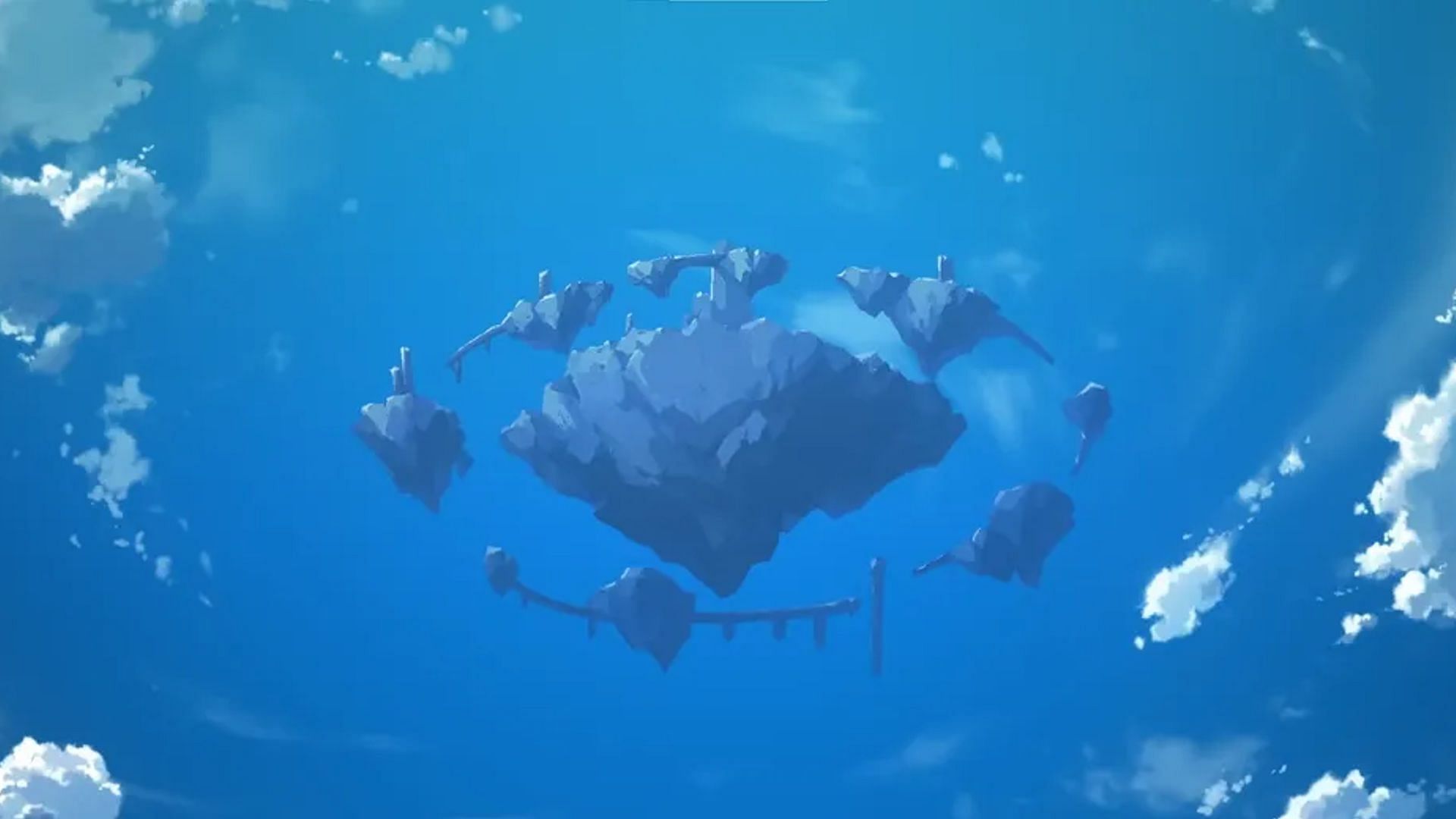 Celestia, the abode of the Heavenly Principles (Image via HoYoverse)